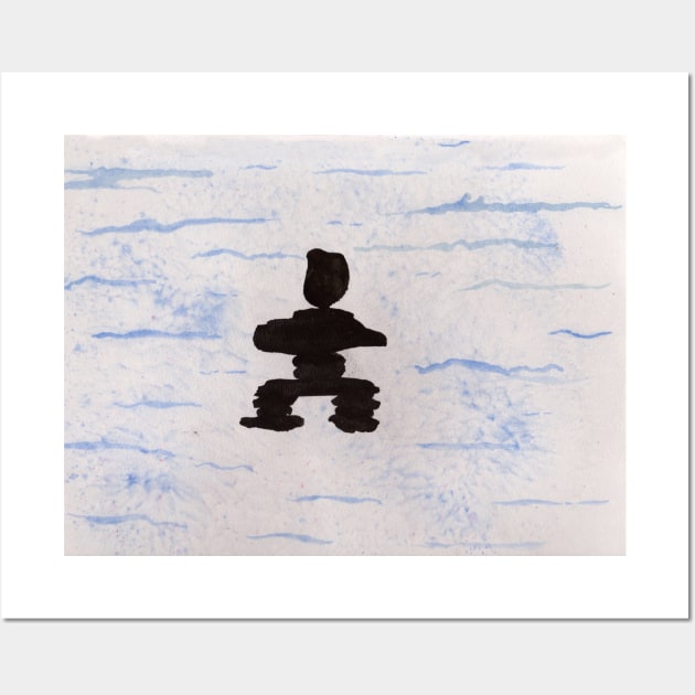 Inukshuk Wall Art by lindaursin